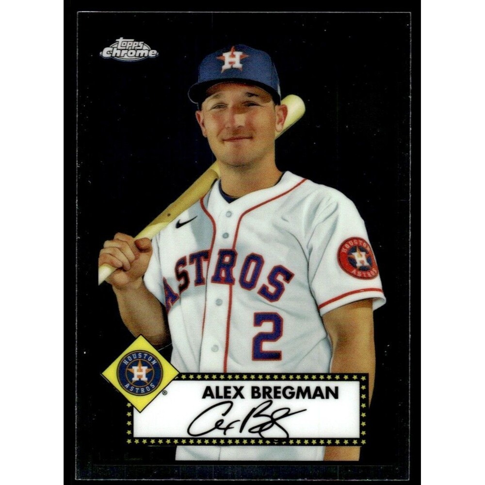 2021 Topps Chrome Platinum Anniversary Alex Bregman Houston Astros #167